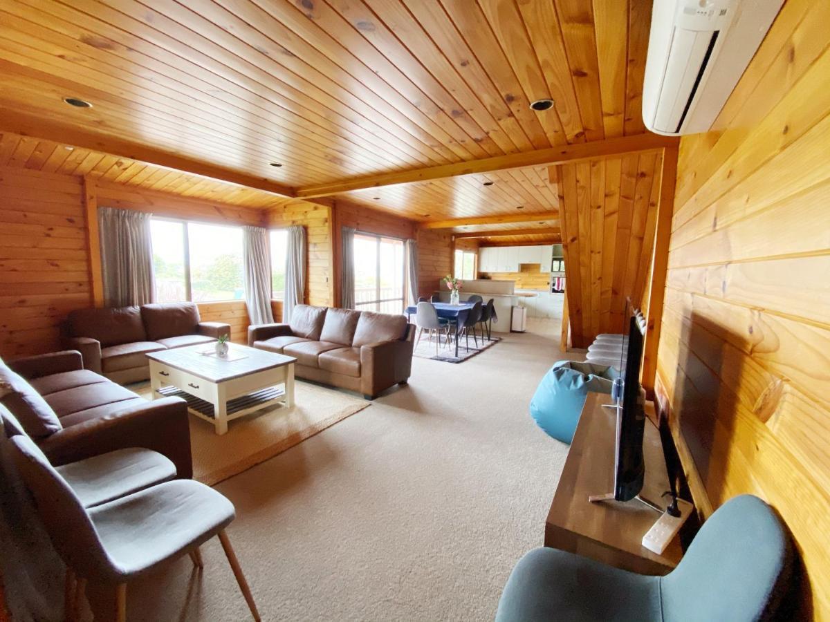 Lake View Family Lodge Up Tp 14 People Rotorua Extérieur photo